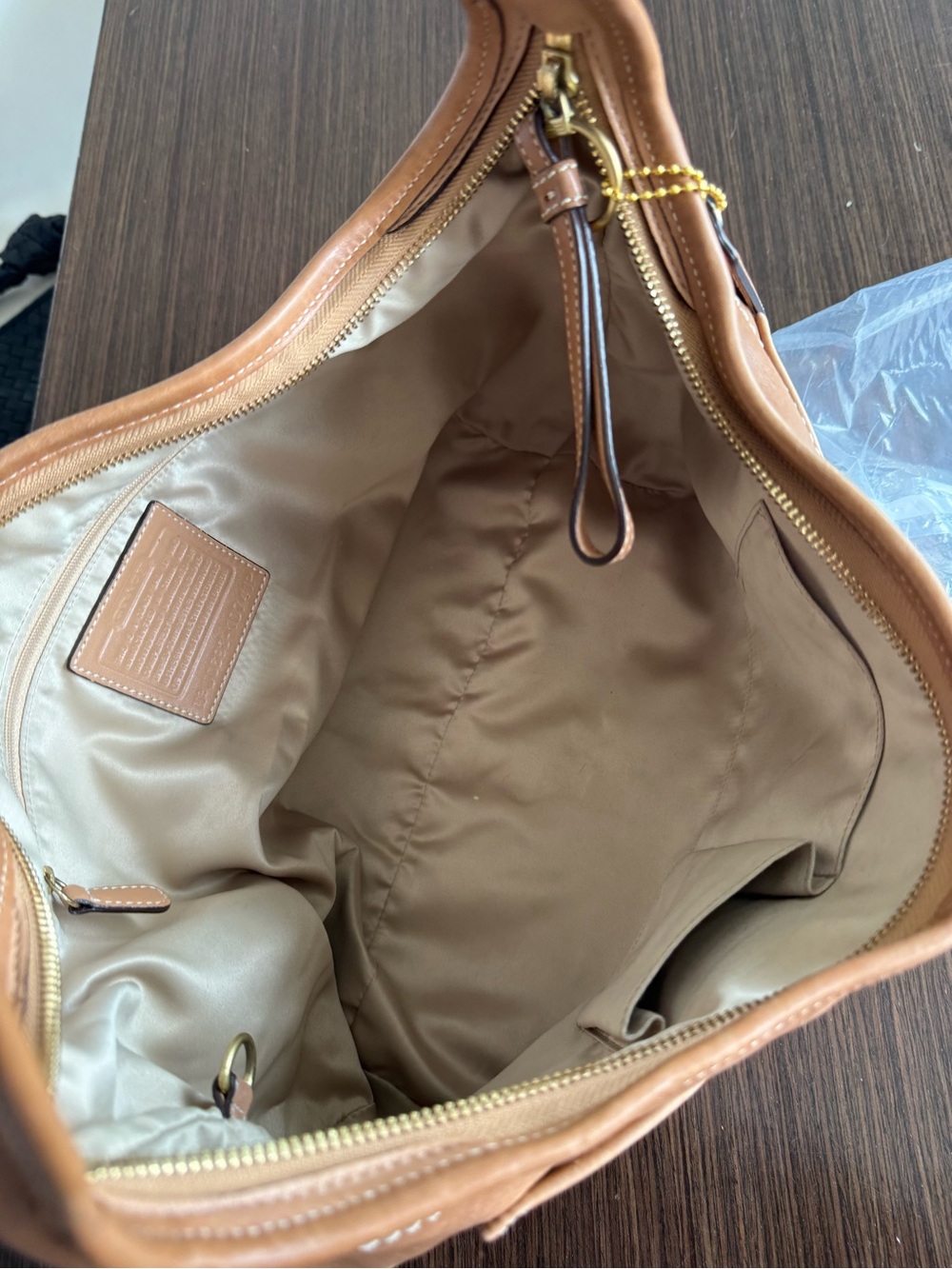 Coach Ergo Hobo in British Tan - 10741P - Picture 4 of 10